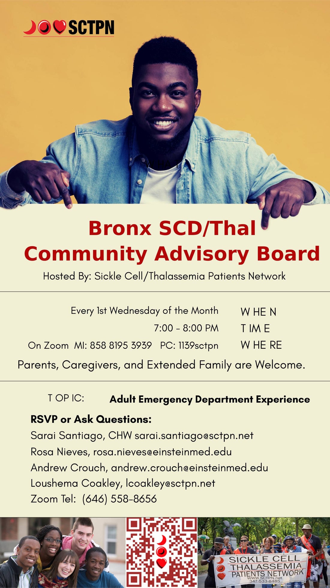 Bronx Community Advisory Board (every 1st Wednesday of the month)