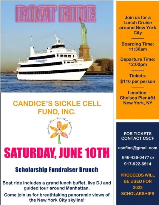 Candice's Sickle Cell Foundation Boat Ride Brunch (06/10/2023)
