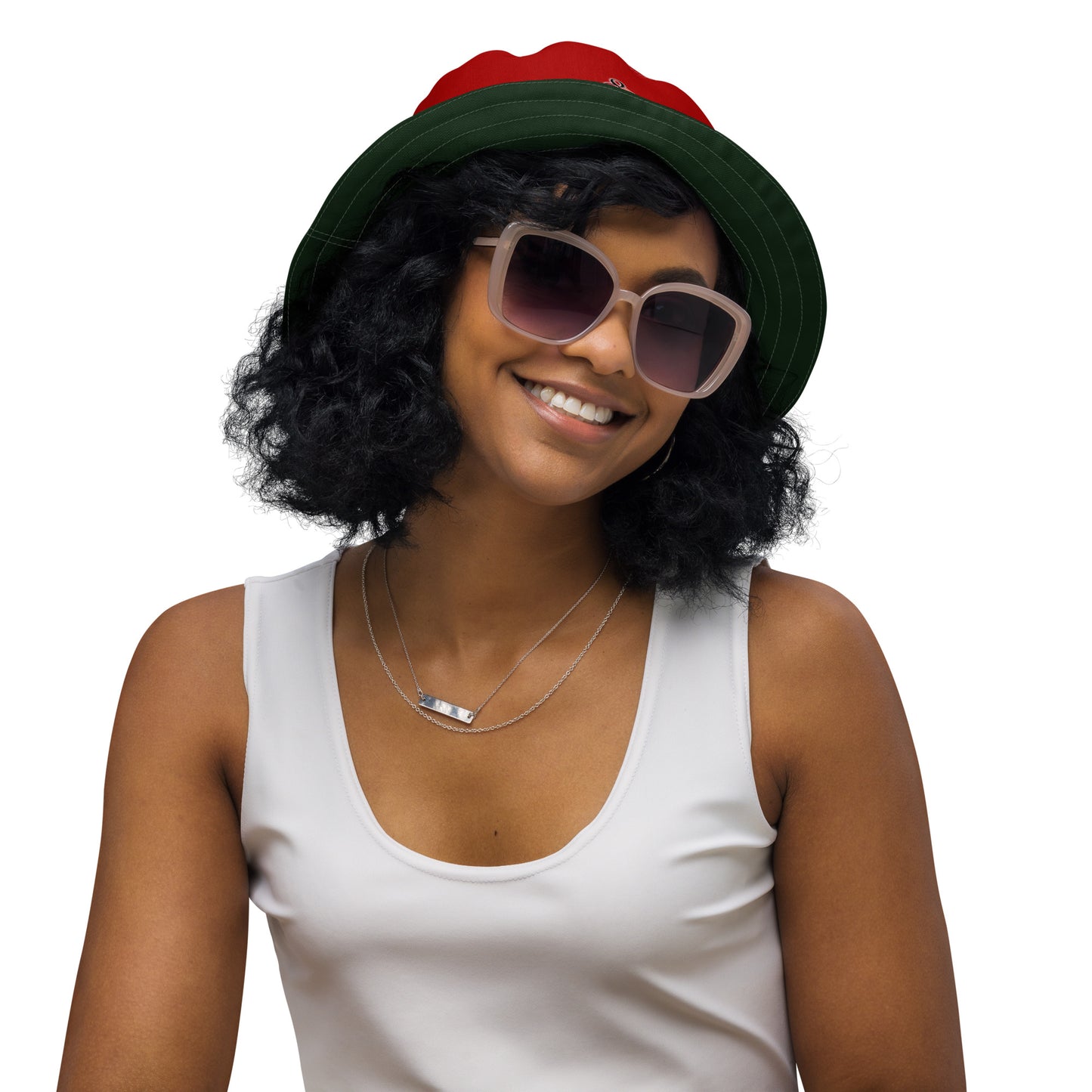 Watermelon BFF Reversible bucket hat