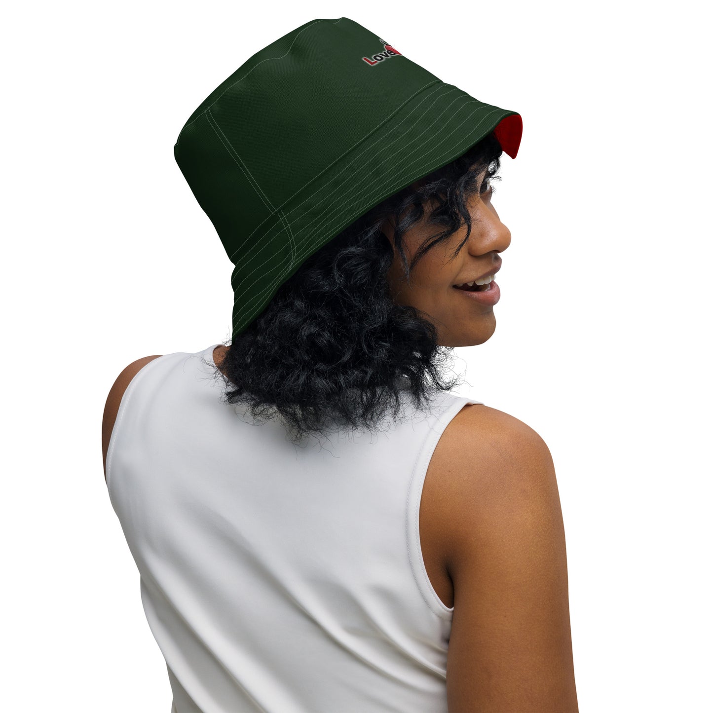 Watermelon BFF Reversible bucket hat