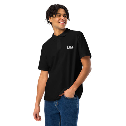 Jewel Collection Unisex pique polo shirt