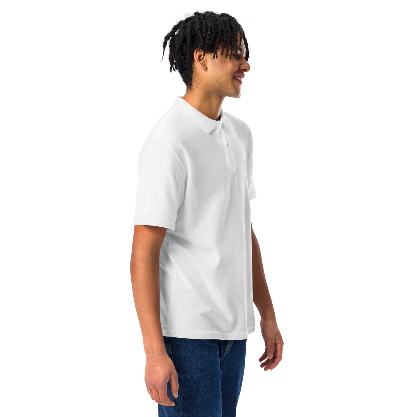 Jewel Collection Unisex pique polo shirt