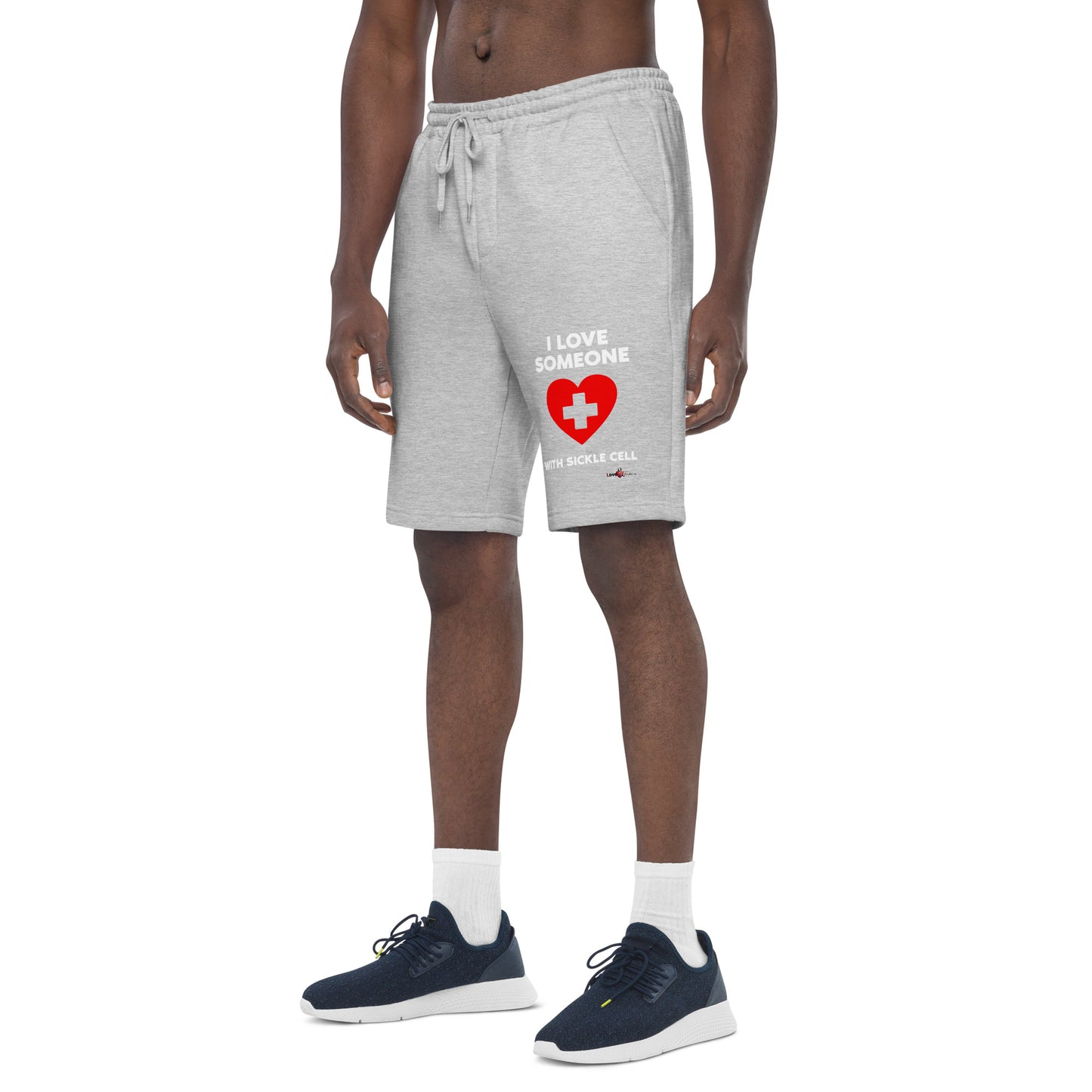 I love someone with SC N.E.A.T. Collection Men's fleece shorts