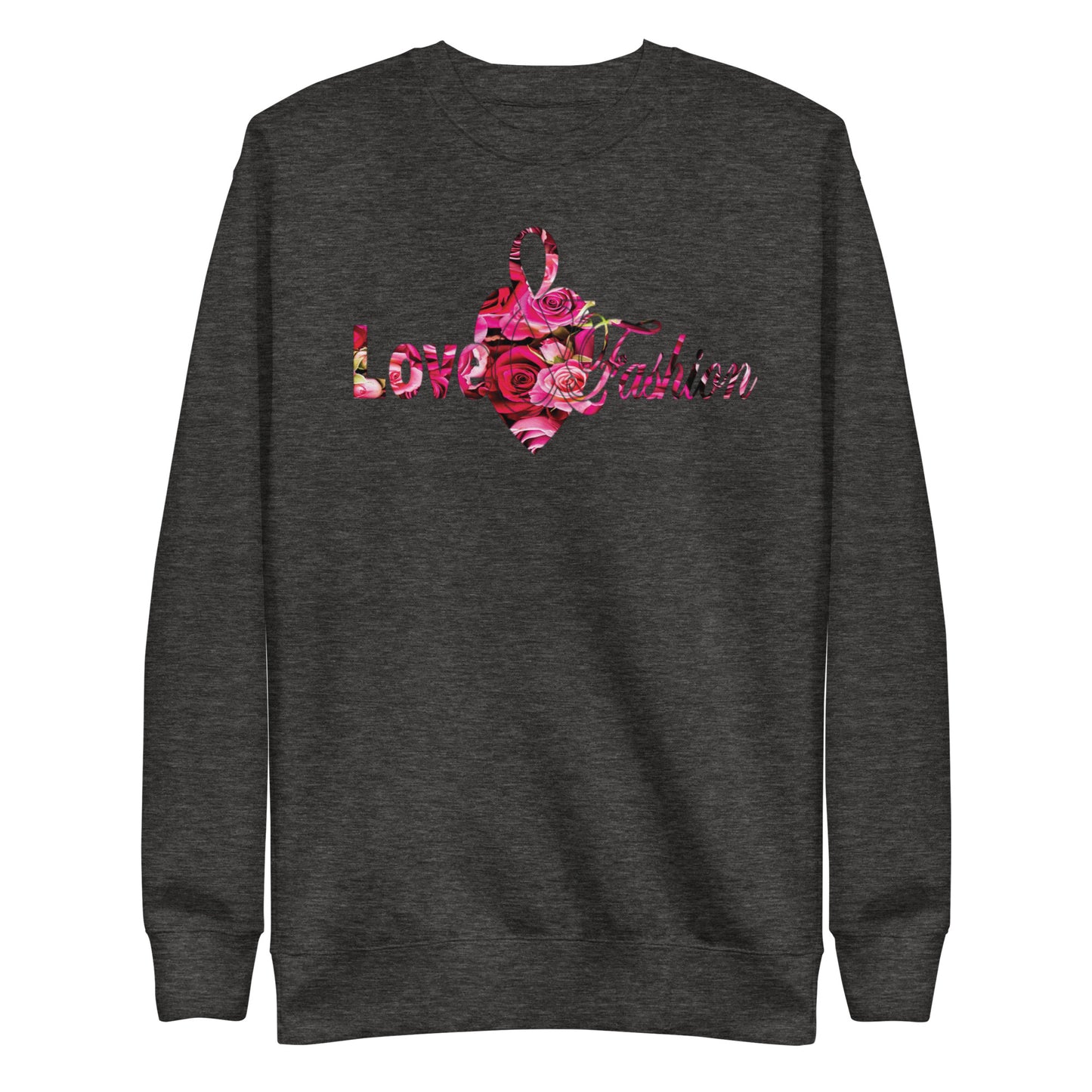 Pink rosses logo Neat collection Unisex Premium Sweatshirt