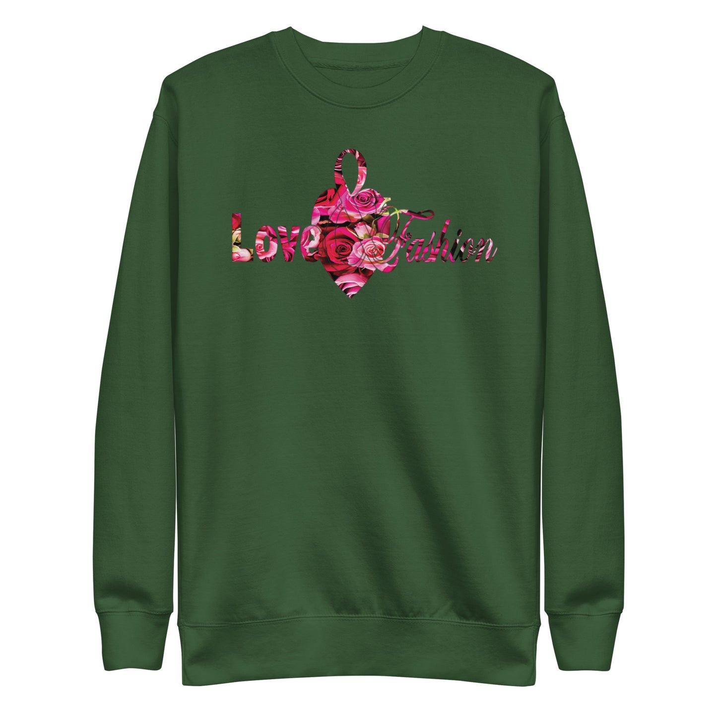 Pink rosses logo Neat collection Unisex Premium Sweatshirt
