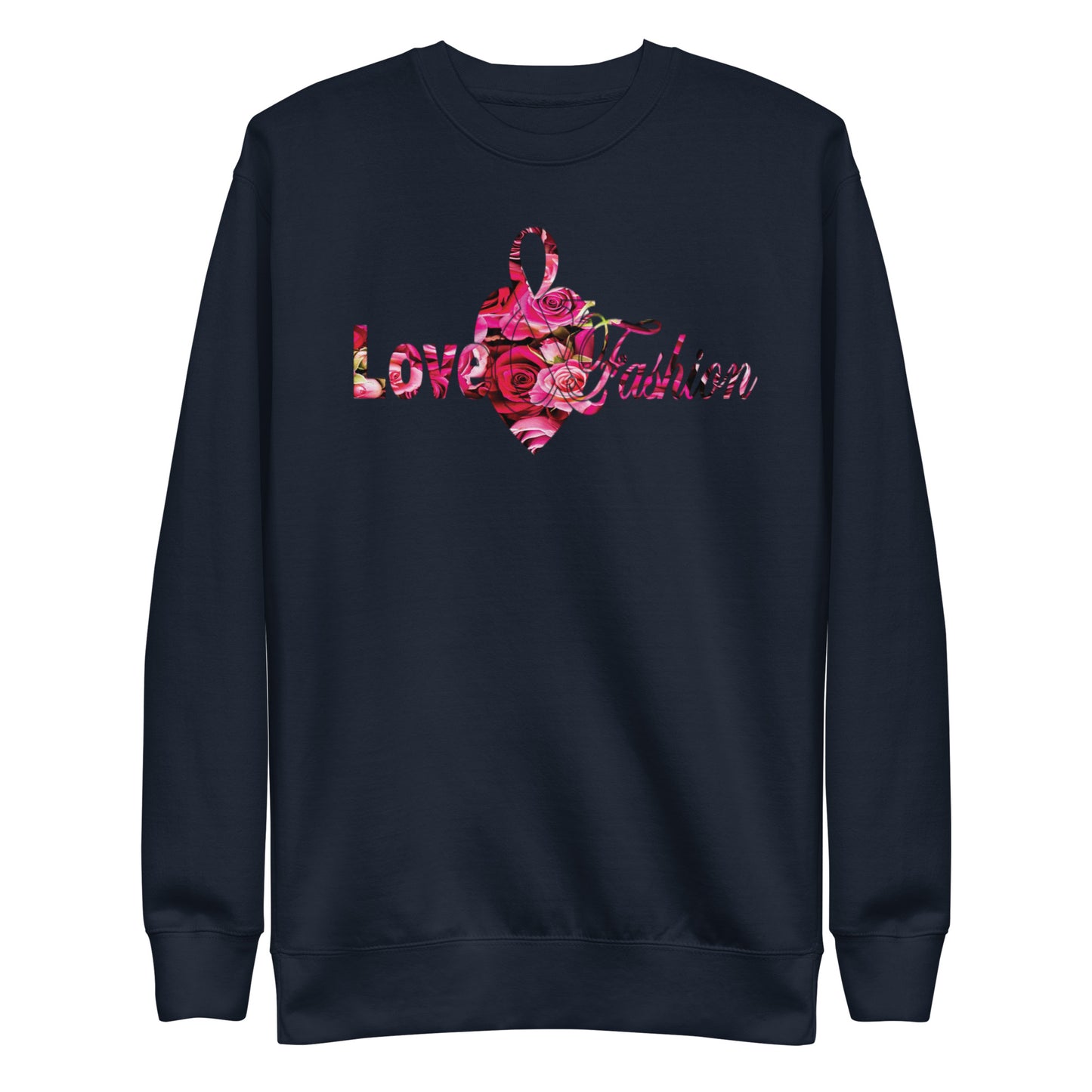 Pink rosses logo Neat collection Unisex Premium Sweatshirt