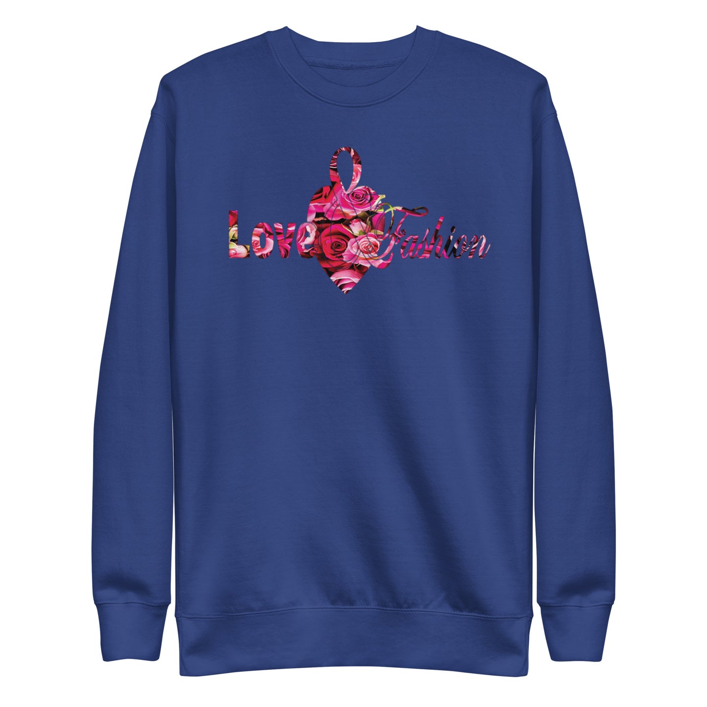 Pink rosses logo Neat collection Unisex Premium Sweatshirt