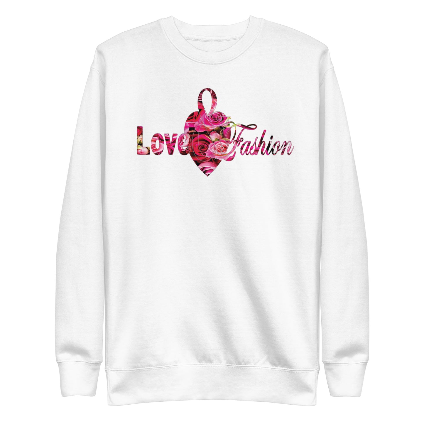 Pink rosses logo Neat collection Unisex Premium Sweatshirt