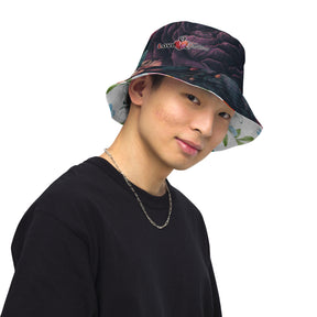 Floral BFF Reversible bucket hat