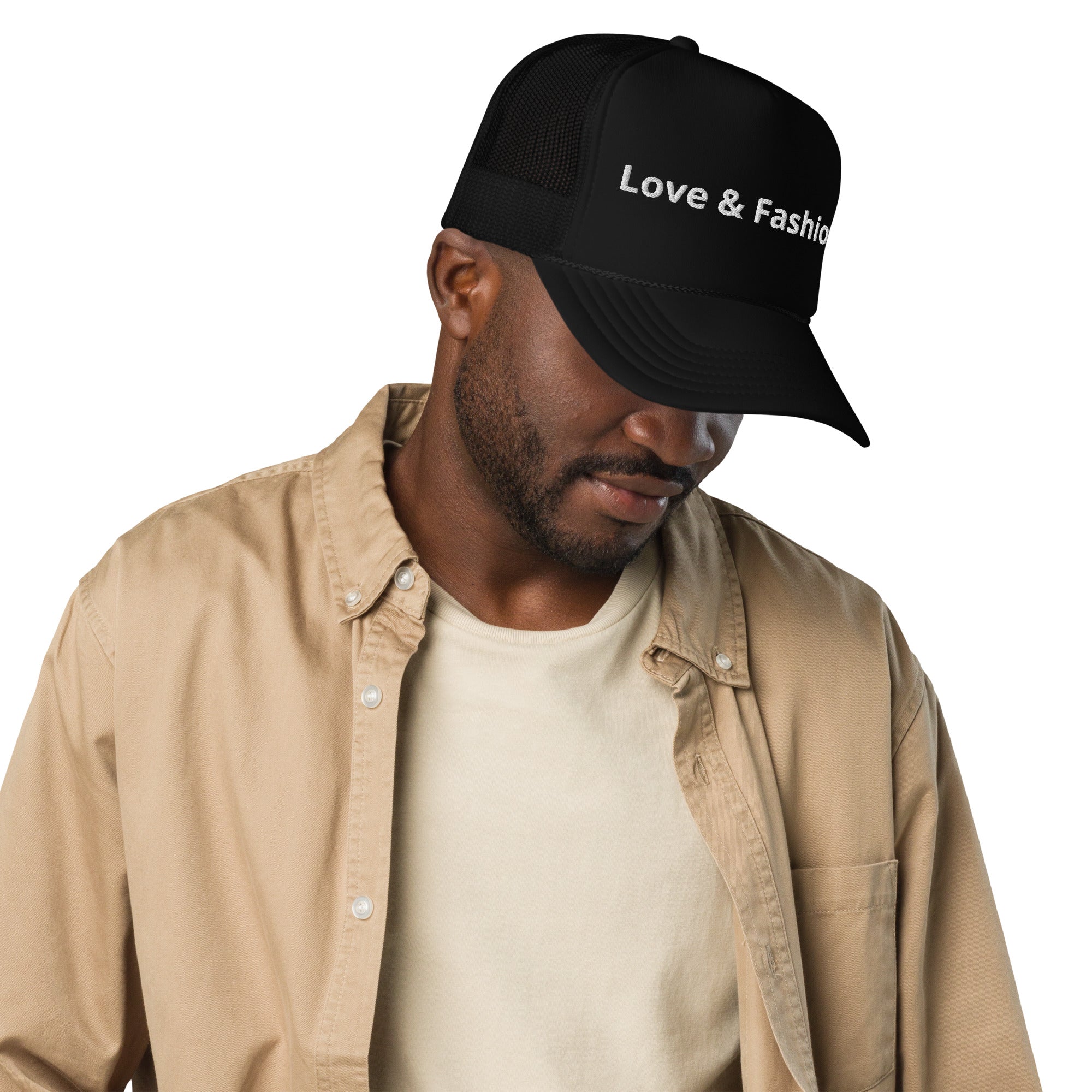 "Love & Fashion" Foam trucker hat