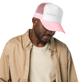 "Love & Fashion" Foam trucker hat