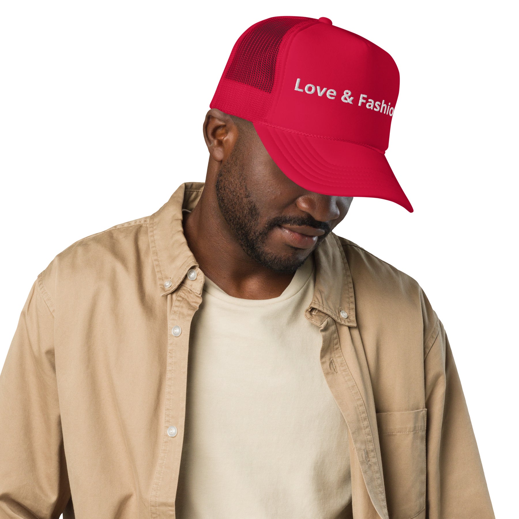 "Love & Fashion" Foam trucker hat