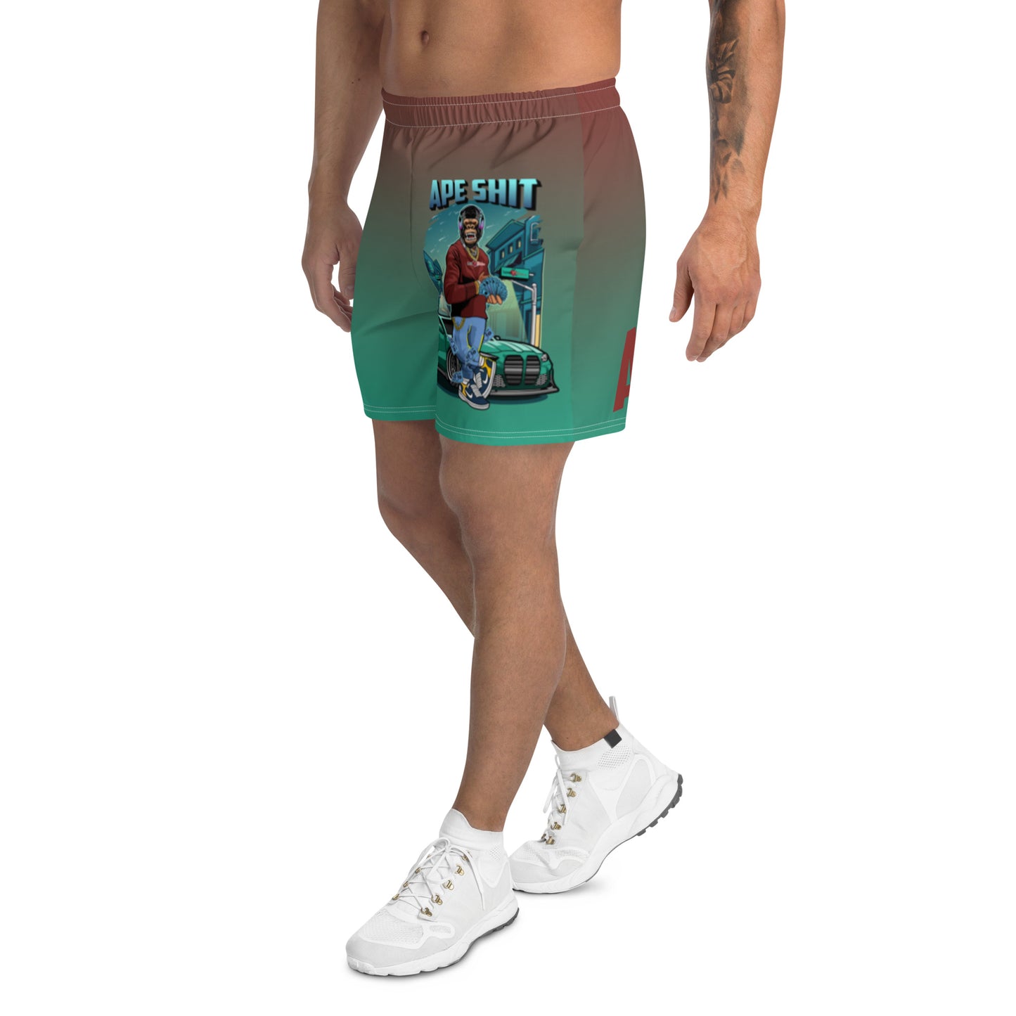 Ape Shit Men's Recycled Athletic Shorts