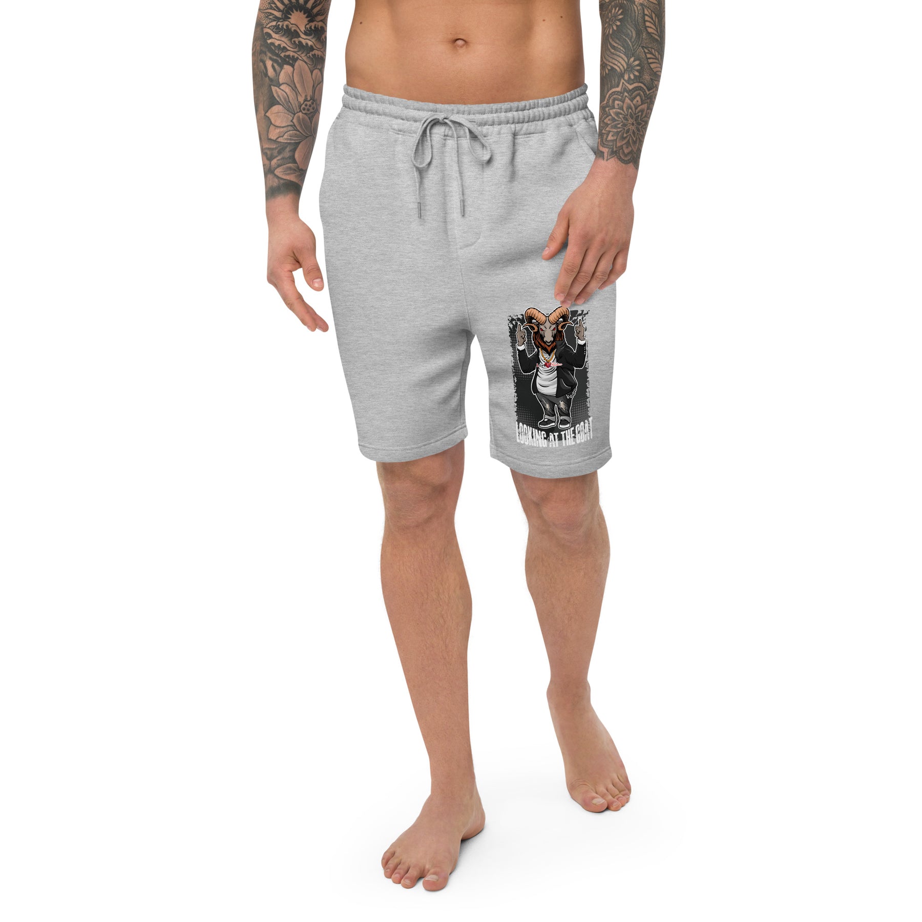 I love someone with SC N.E.A.T. Collection Men's fleece shorts