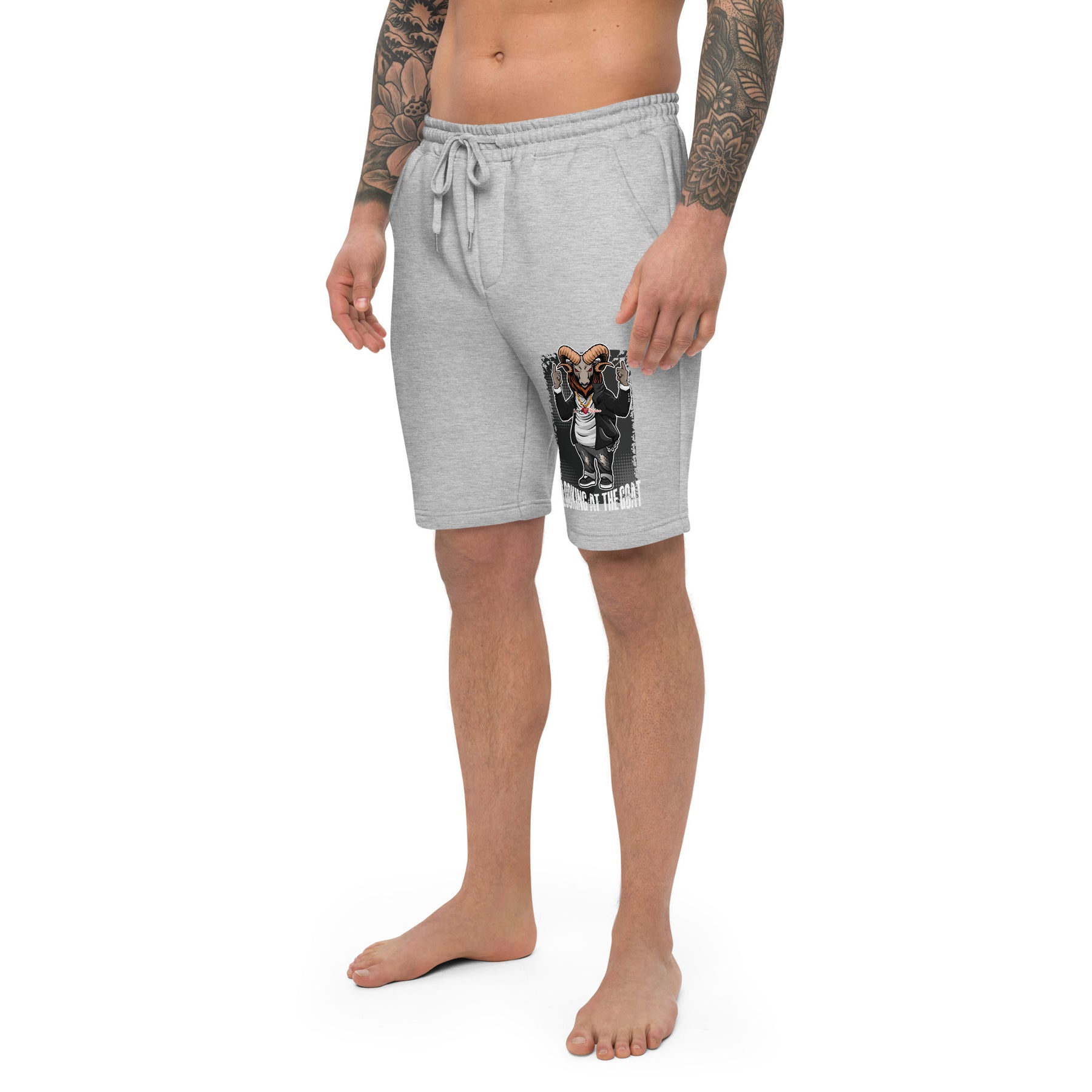 I love someone with SC N.E.A.T. Collection Men's fleece shorts