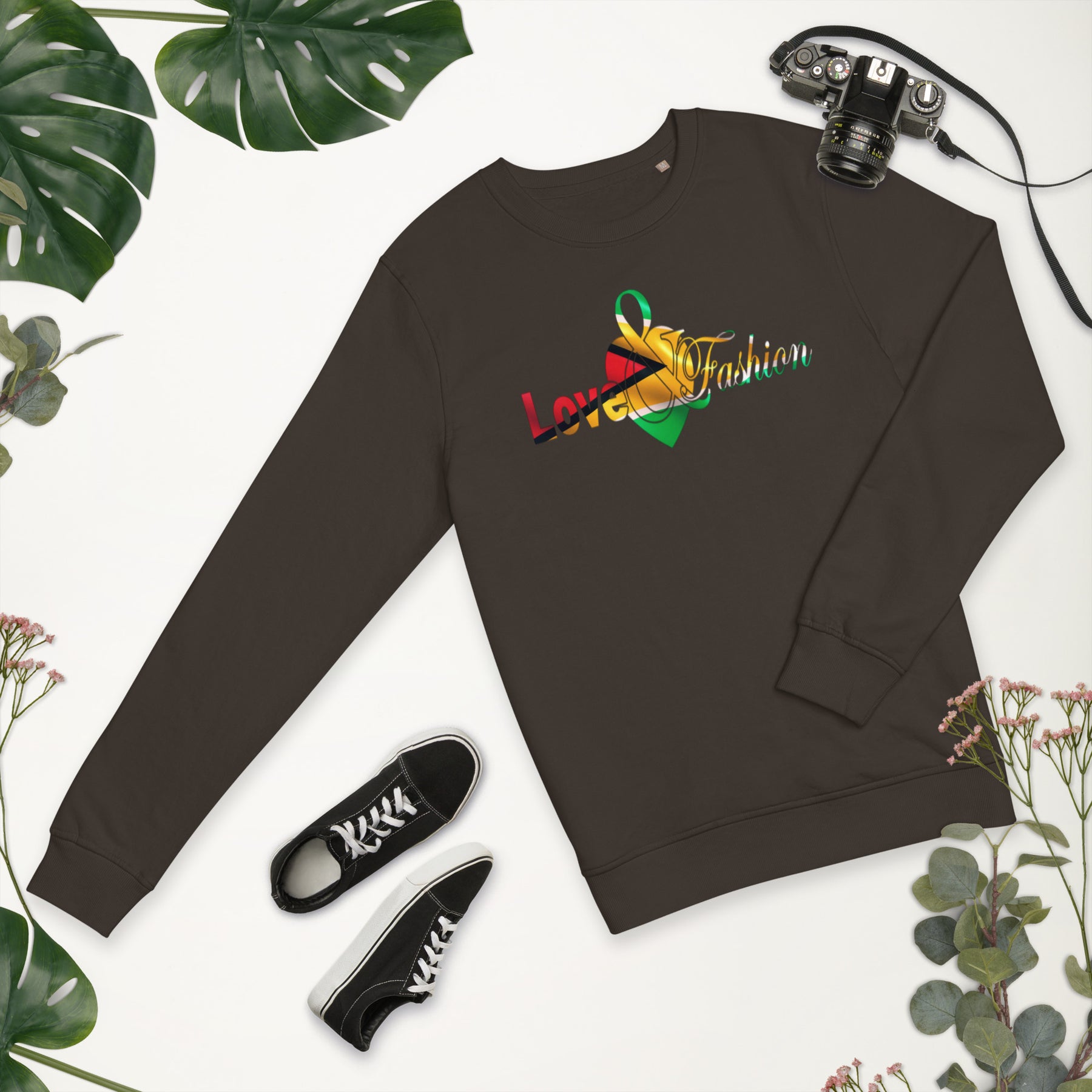 Guyana pride logo N.E.A.T. collection Unisex organic sweatshirt