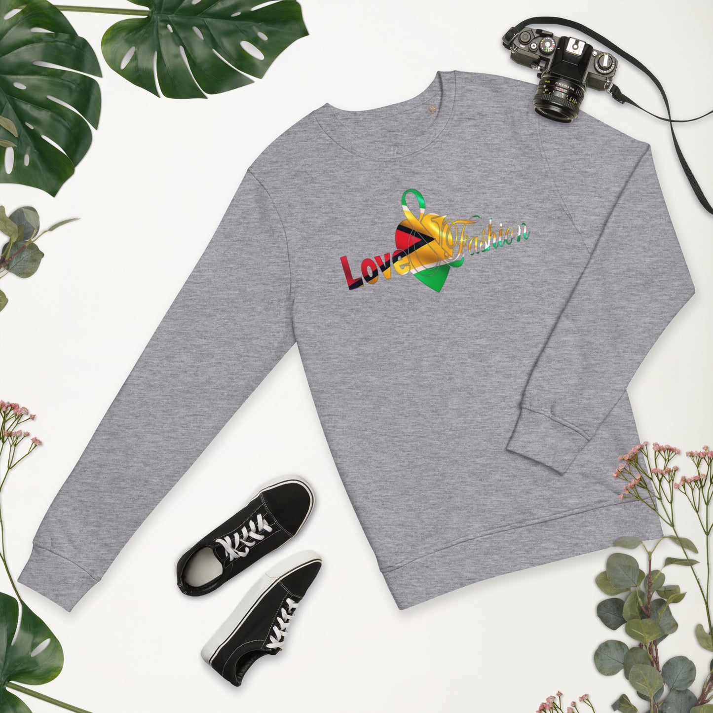 Guyana pride logo N.E.A.T. collection Unisex organic sweatshirt