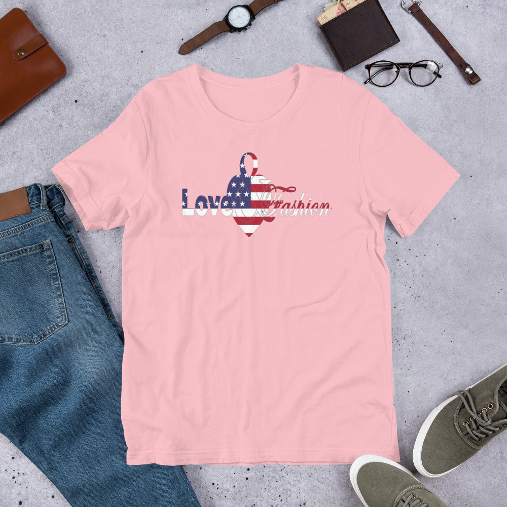 American pride logo Pride collection Unisex t-shirt