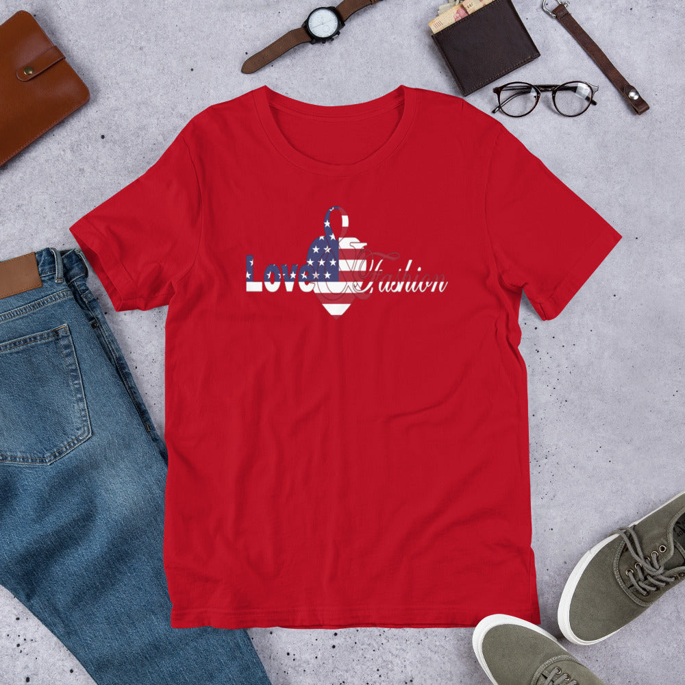 American pride logo Pride collection Unisex t-shirt