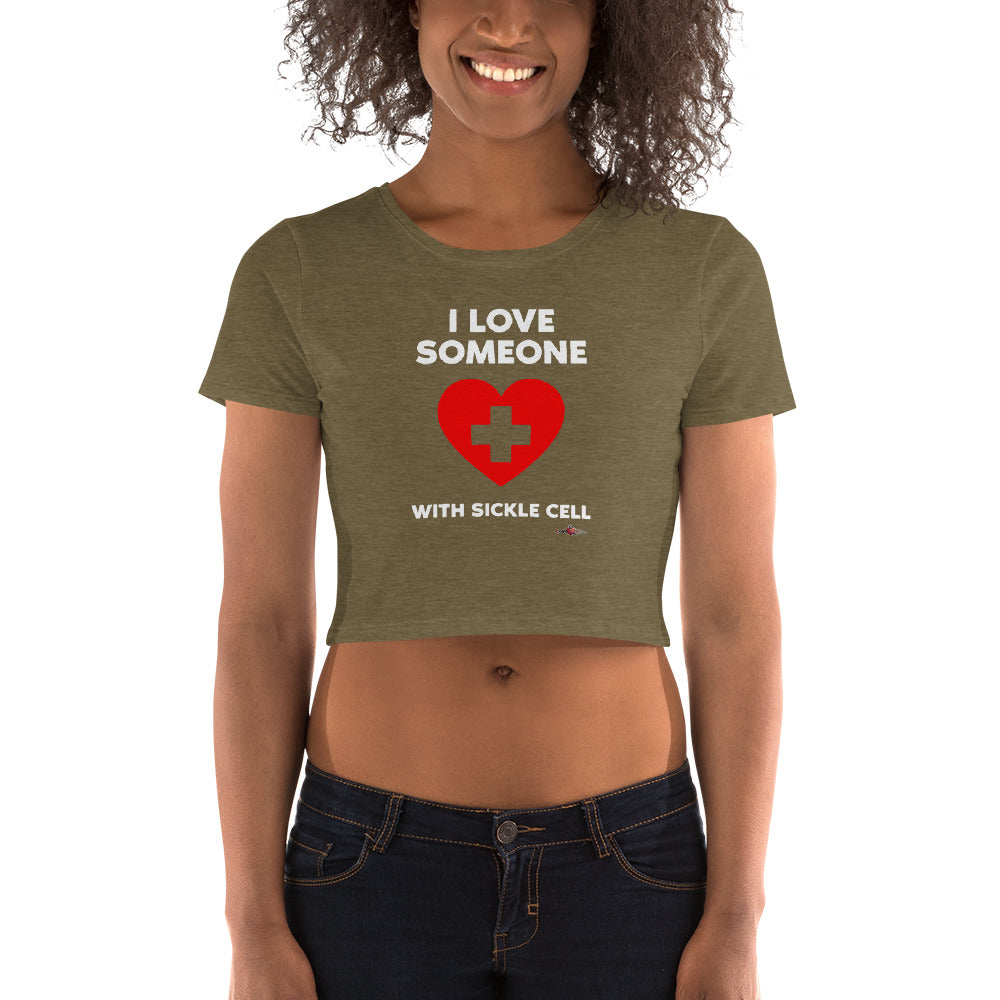 I love someone with SC N.E.A.T. Collection Women’s Crop Tee